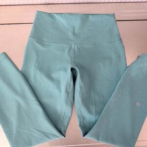 lululemon athletica Aqua Blue Leggings